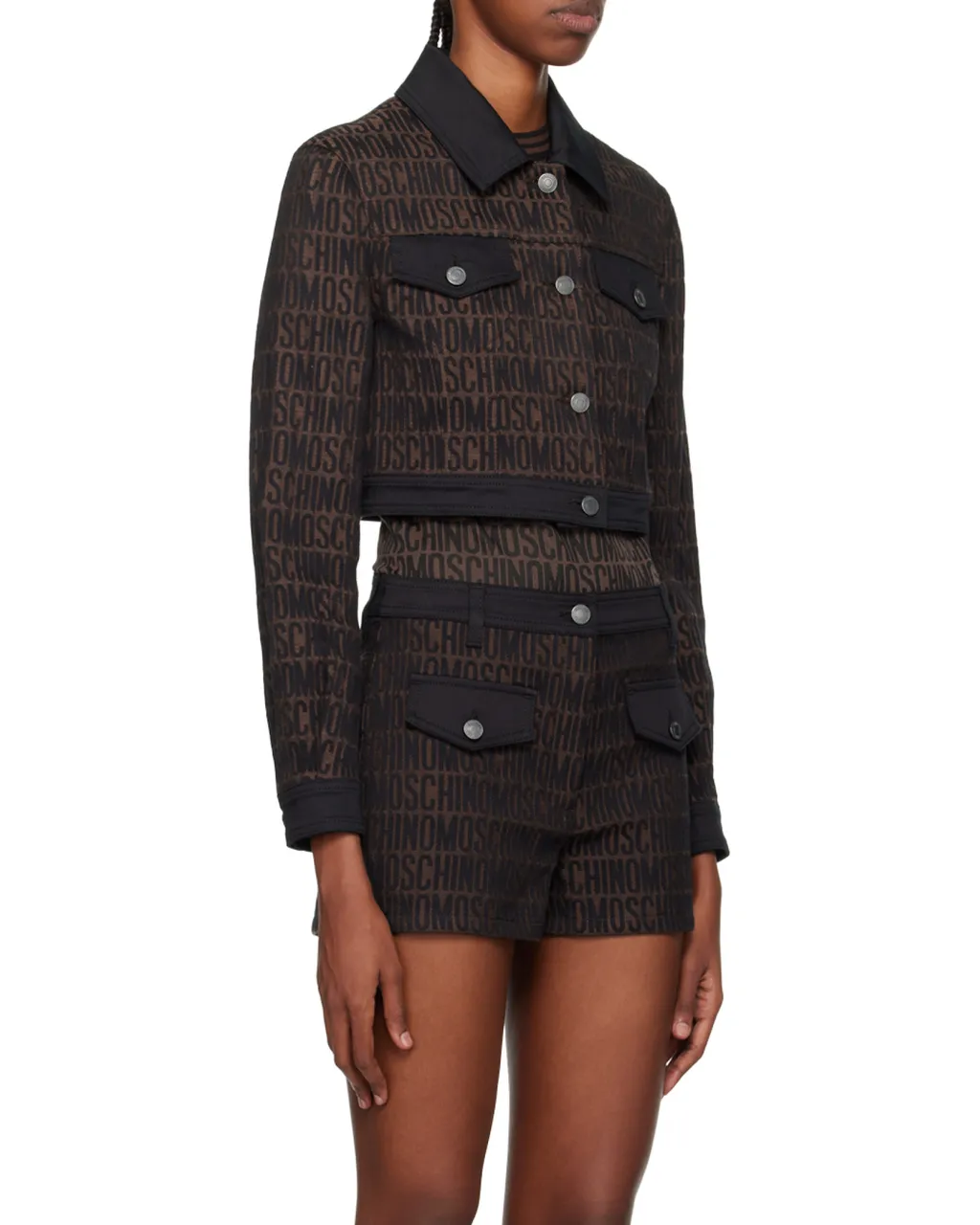 Letter Pattern Casual Jacket