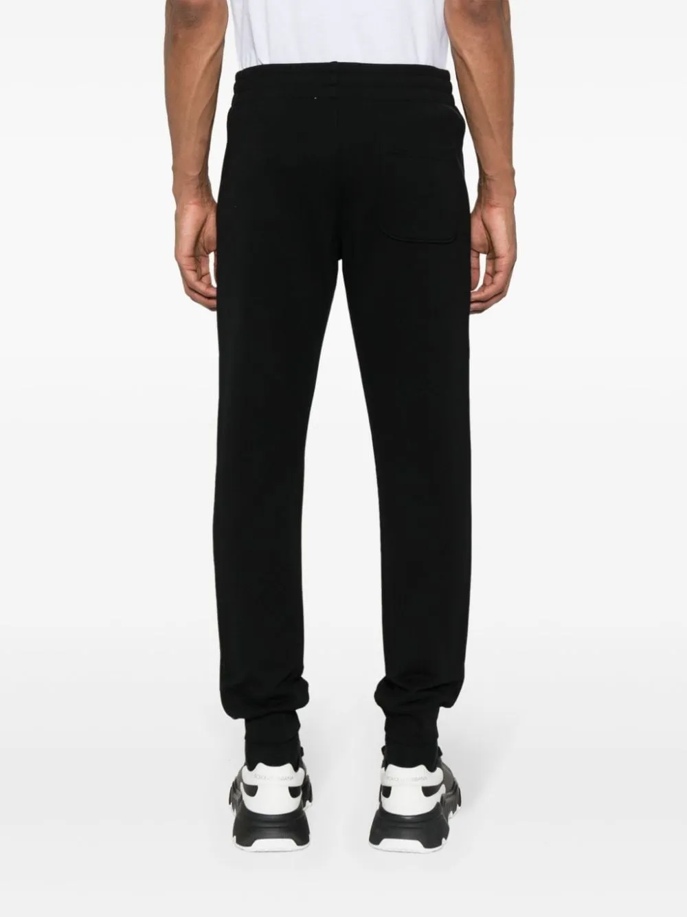 Logo-Lettering Cotton Track Pants