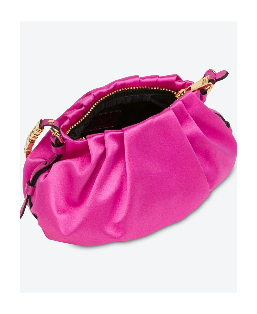 Logo-Embellished Zipped Shoulder Bag