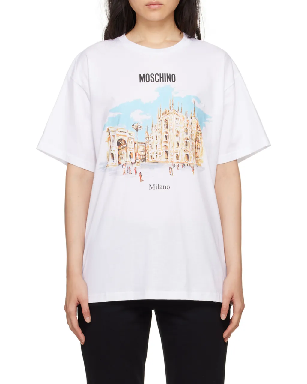 Logo Printed Crewneck T-Shirt