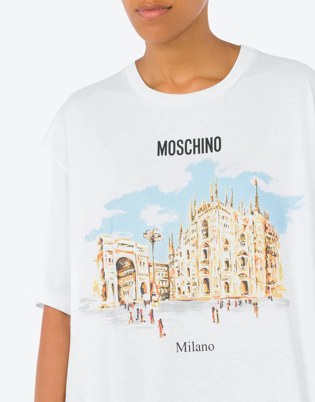 Logo Printed Crewneck T-Shirt
