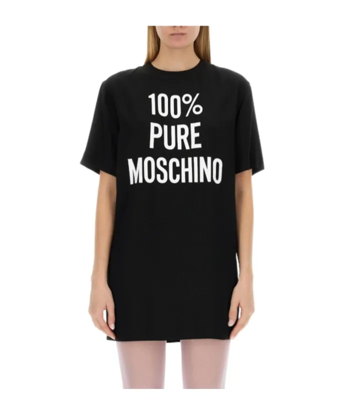 100% Pure Moschino T-Shirt Dress