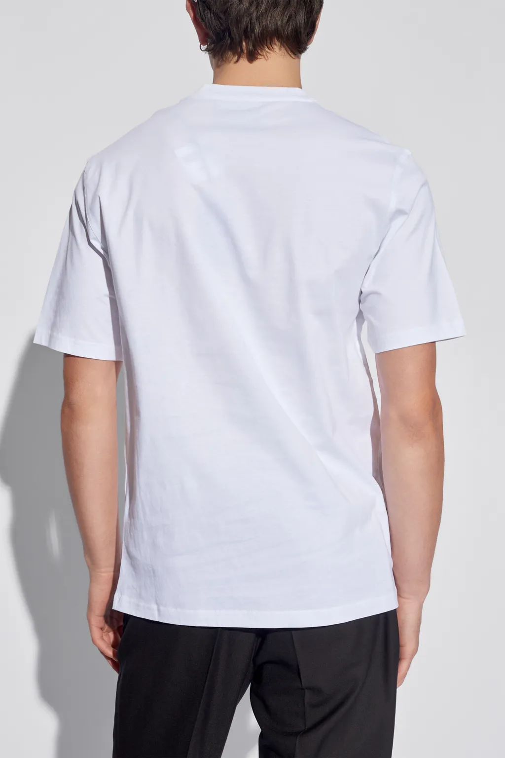 100% Pure Moschino Printed Crewneck T-Shirt