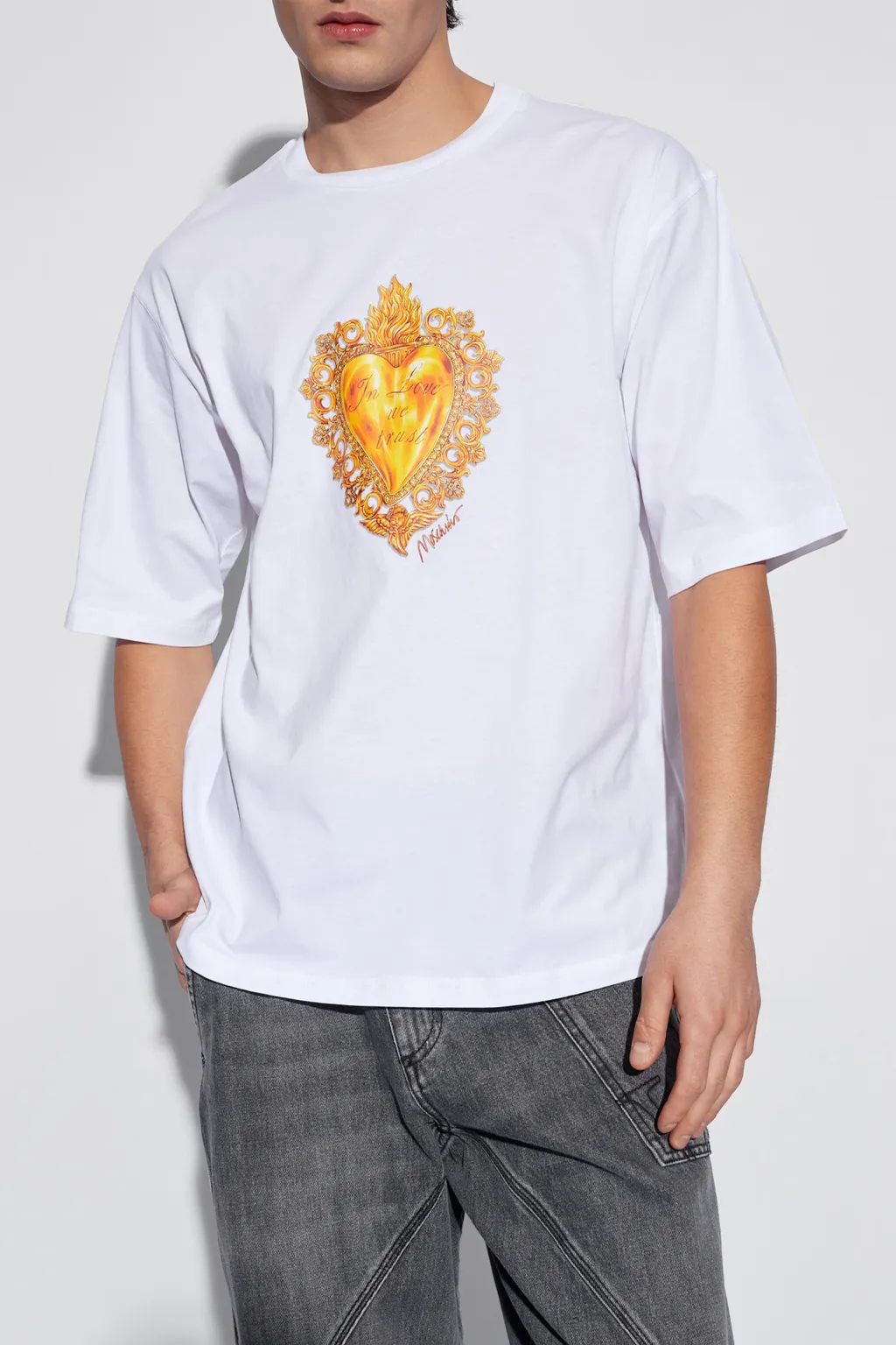 Graphic Printed Crewneck T-Shirt