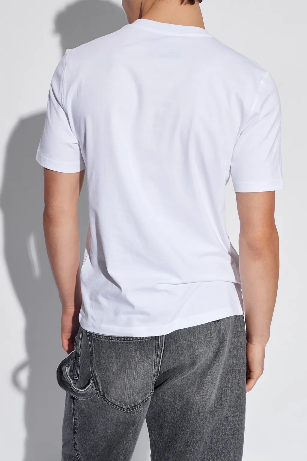 Logo Patch Crewneck T-Shirt