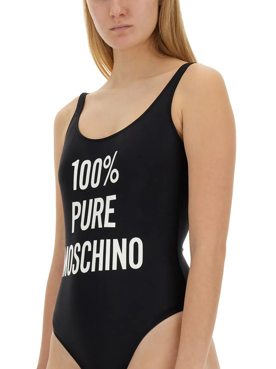 Logo One-Piece Swimsuit