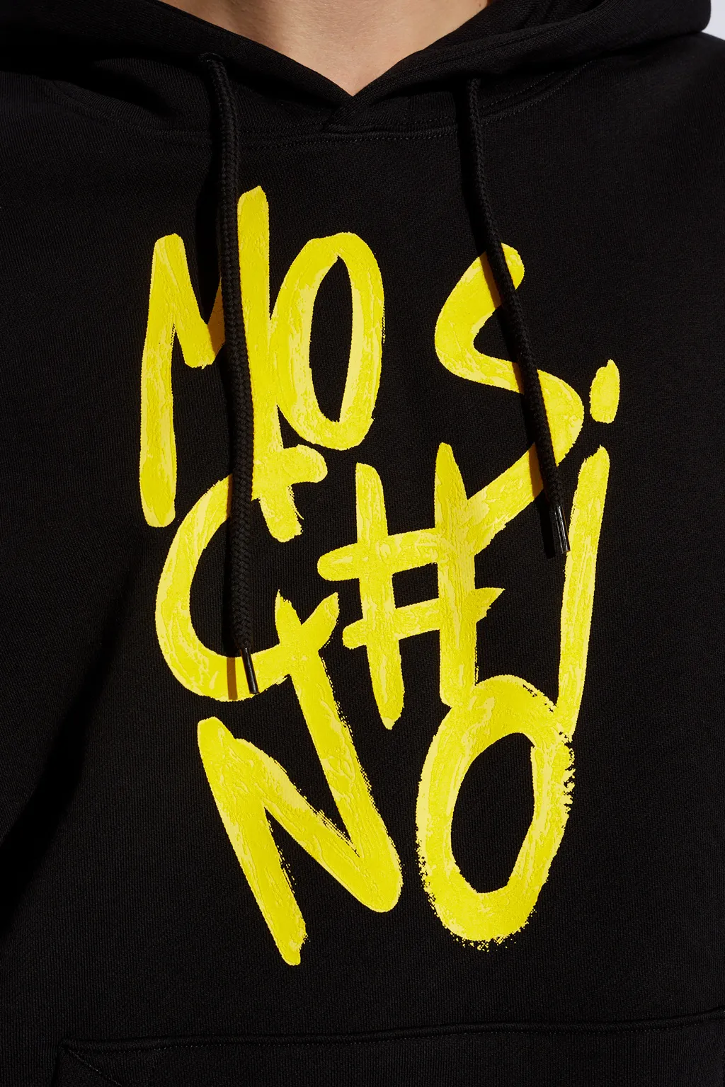 Logo Printed Drawstring Hoodie
