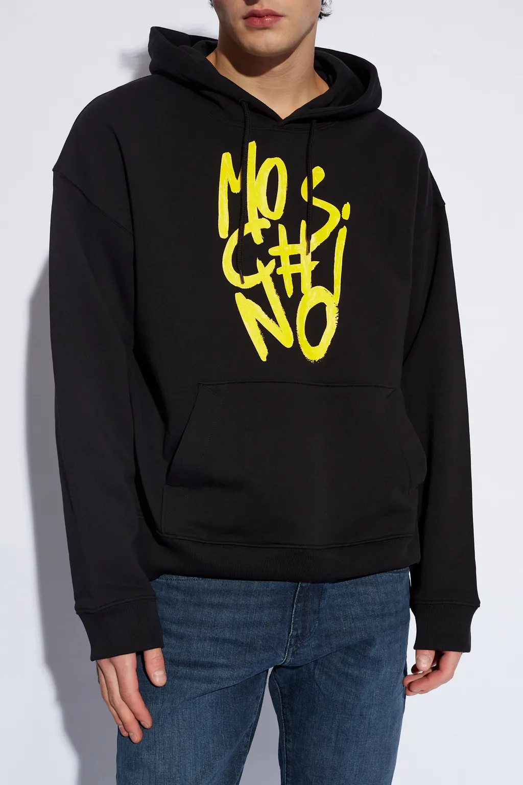 Logo Printed Drawstring Hoodie