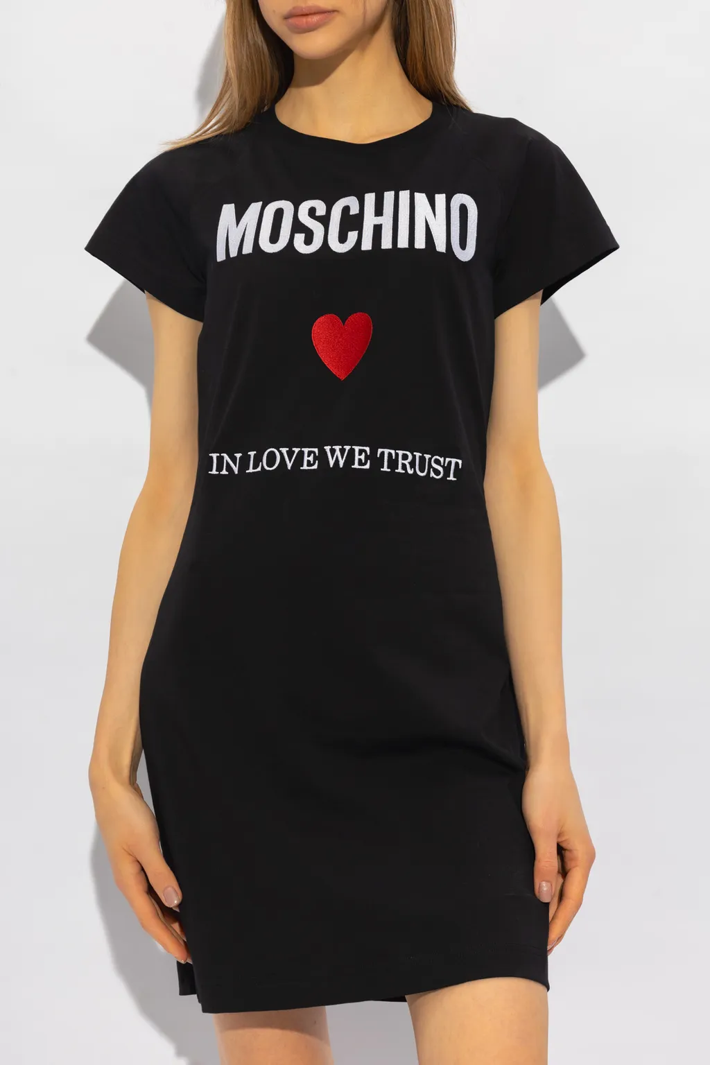 Round Neck Short-Sleeved Dress