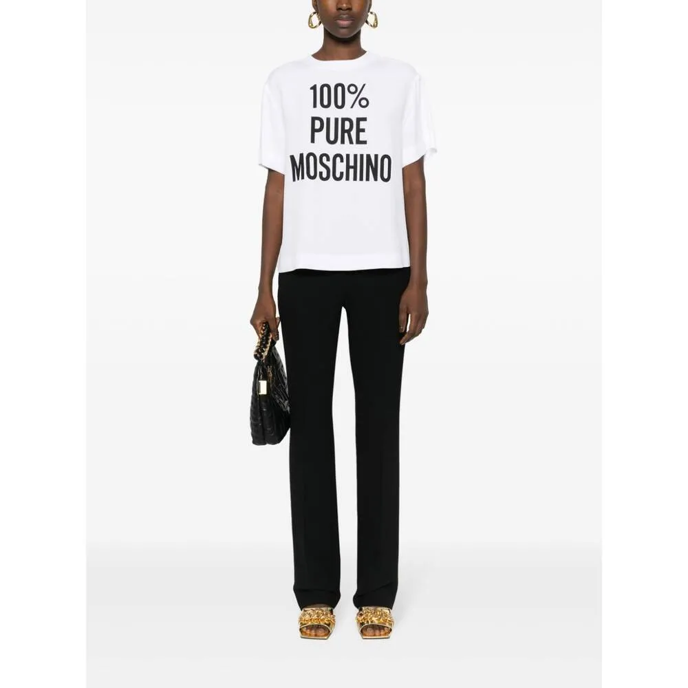Press-Creased Straight-Leg Trousers