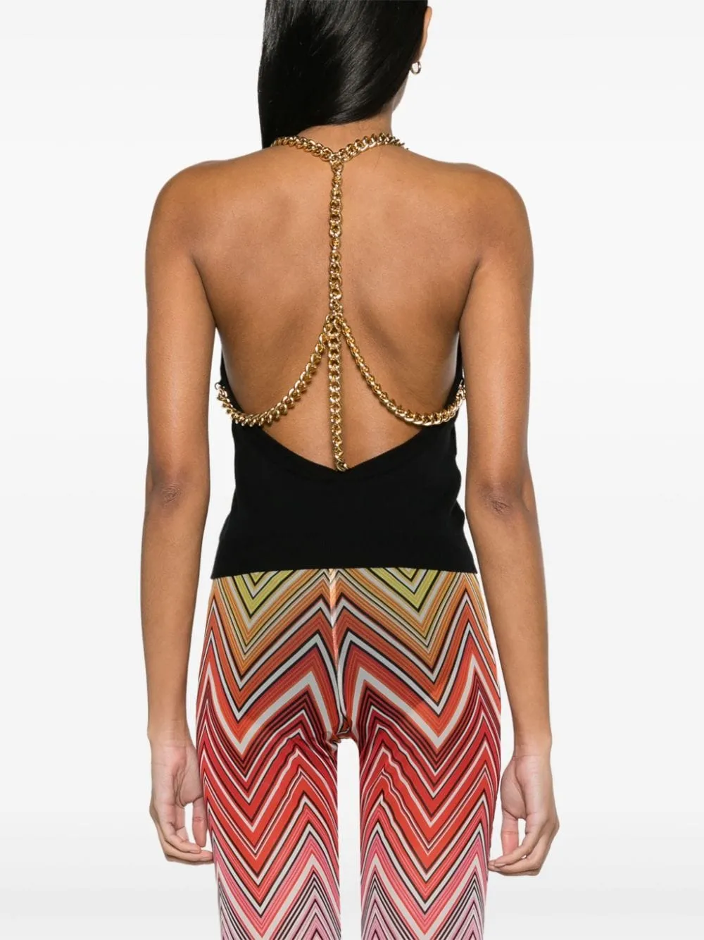 Open Back Chain Link Top
