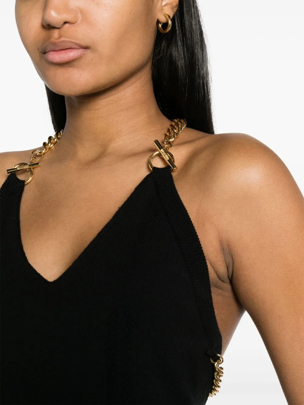 Open Back Chain Link Top