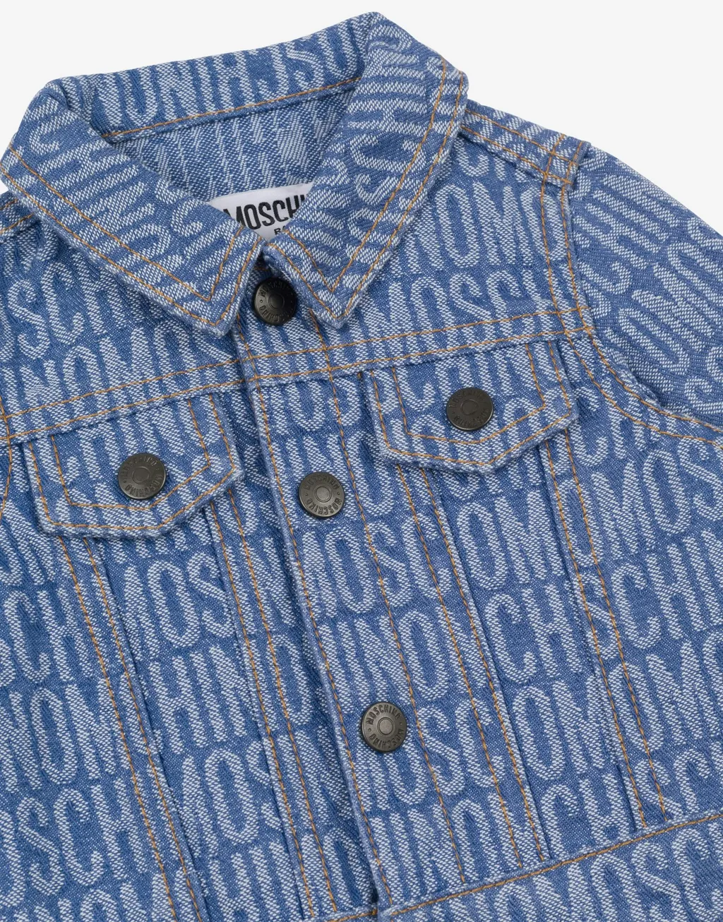 Logo Print Denim Jacket