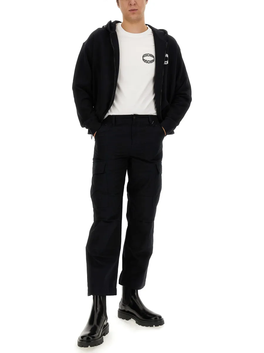 Logo Zipper Sweater