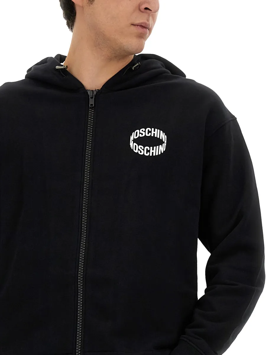 Logo Zipper Sweater