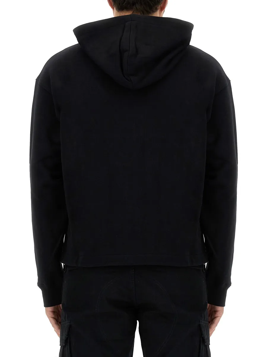 Logo Zipper Sweater