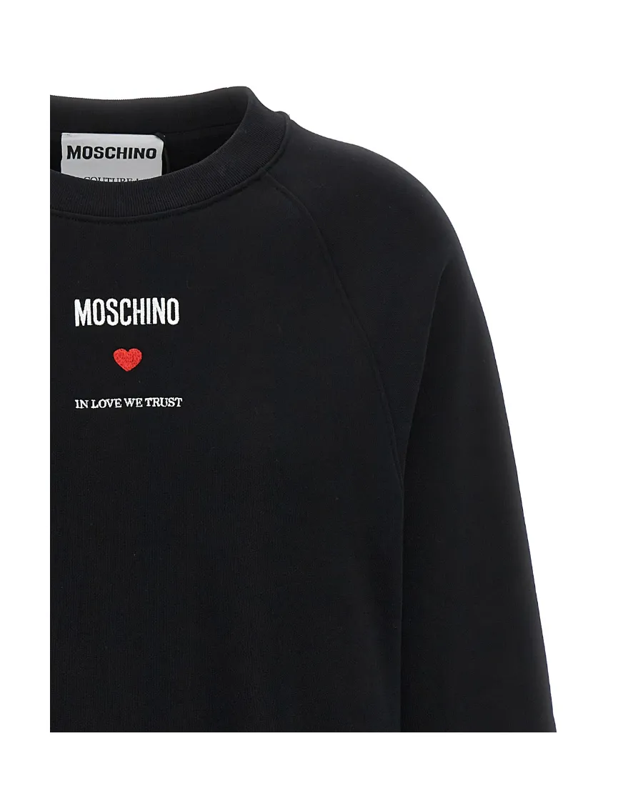 Logo Embroidered Crewneck Sweatshirt
