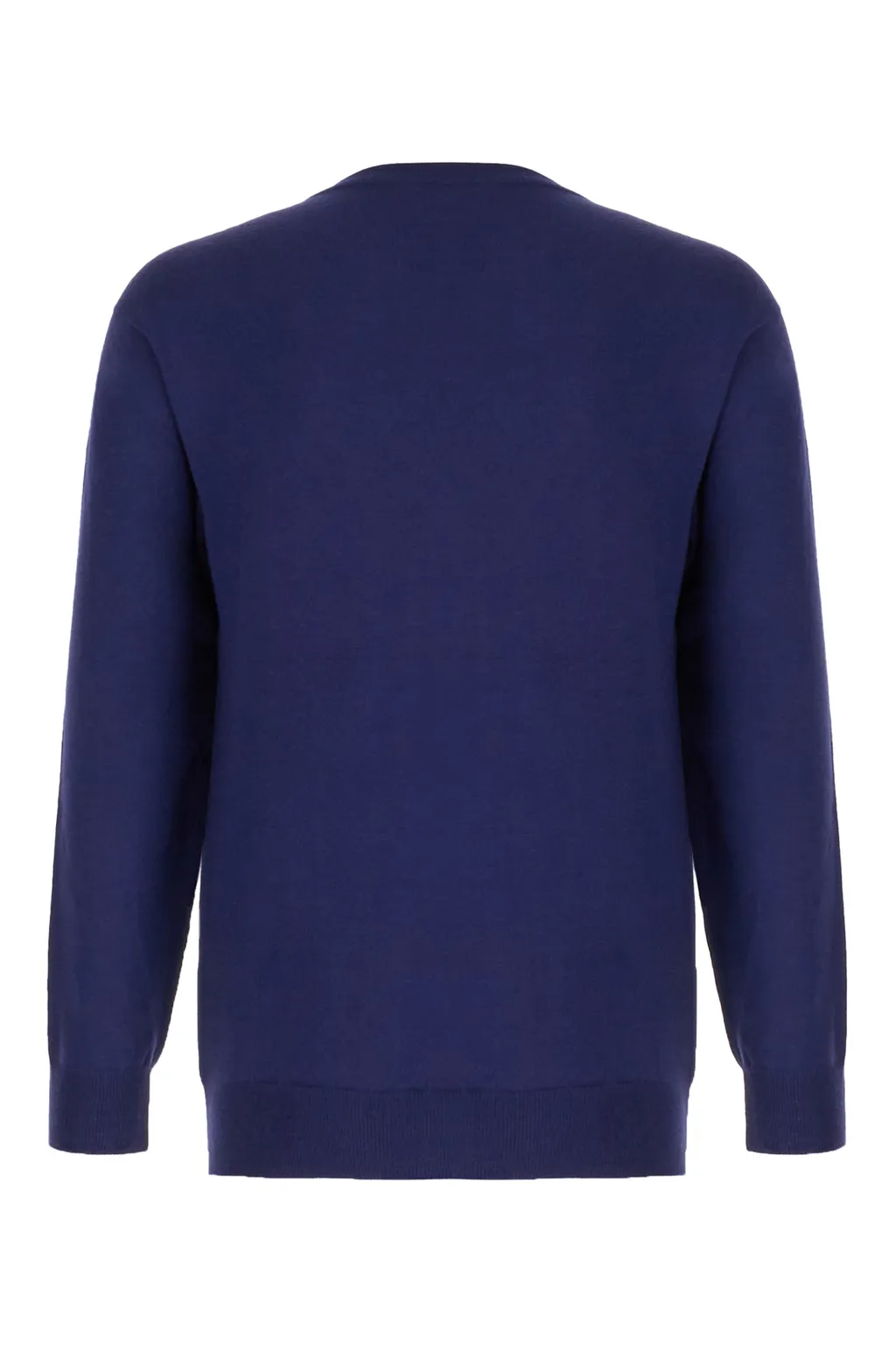 Teddy Bear Embroidered Crewneck Sweater