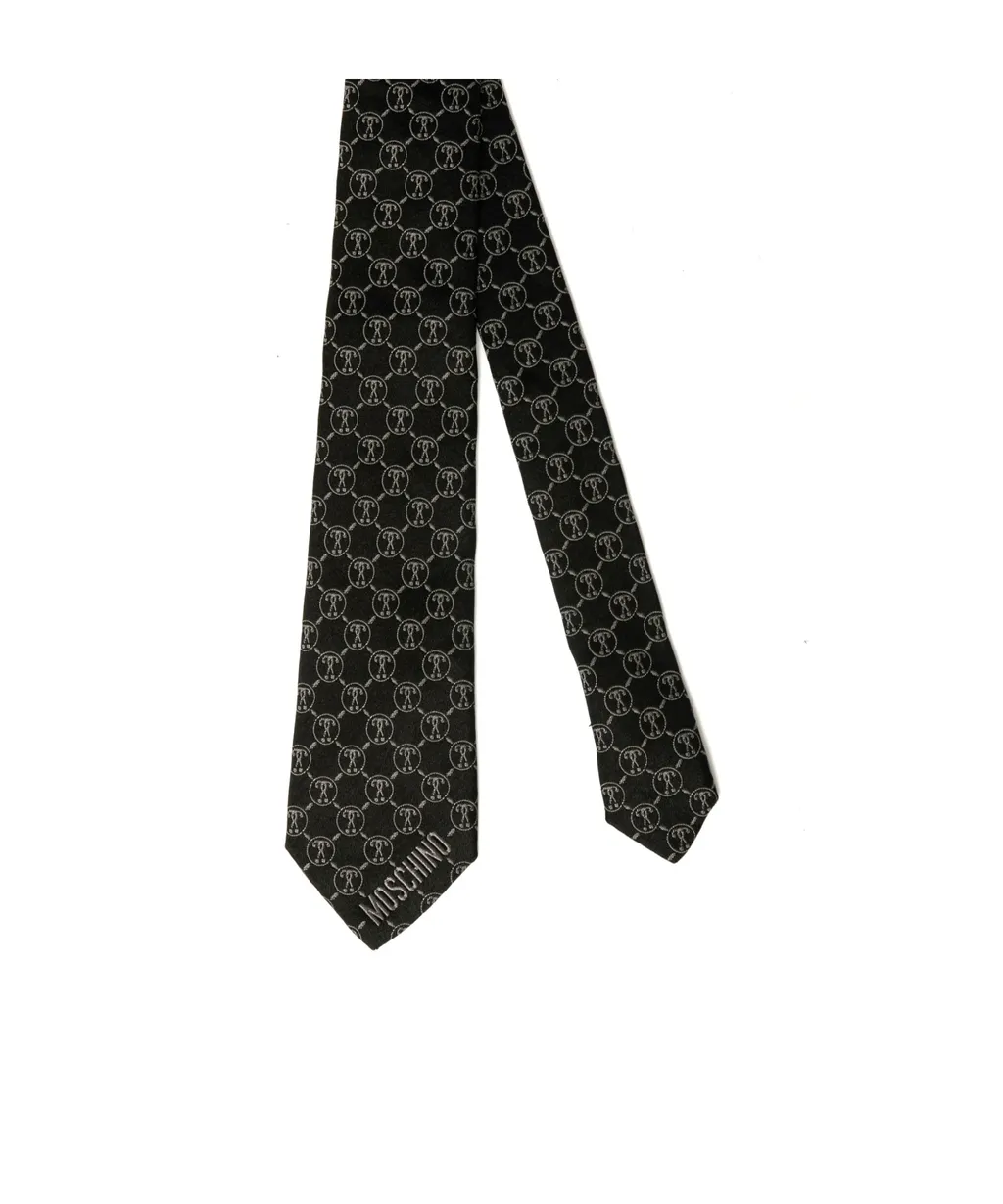 Pointed Logo Tie