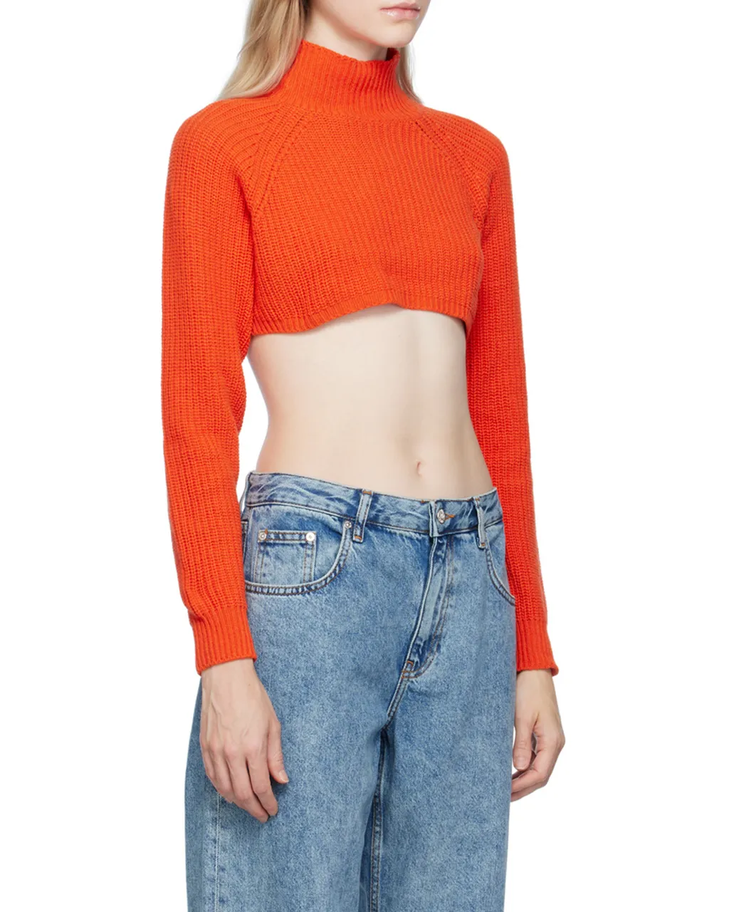 Embroidered Turtleneck Sweater