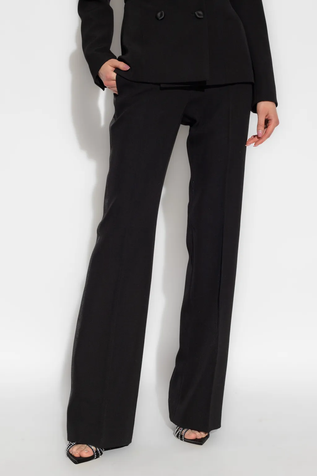 Straight-Leg Trousers