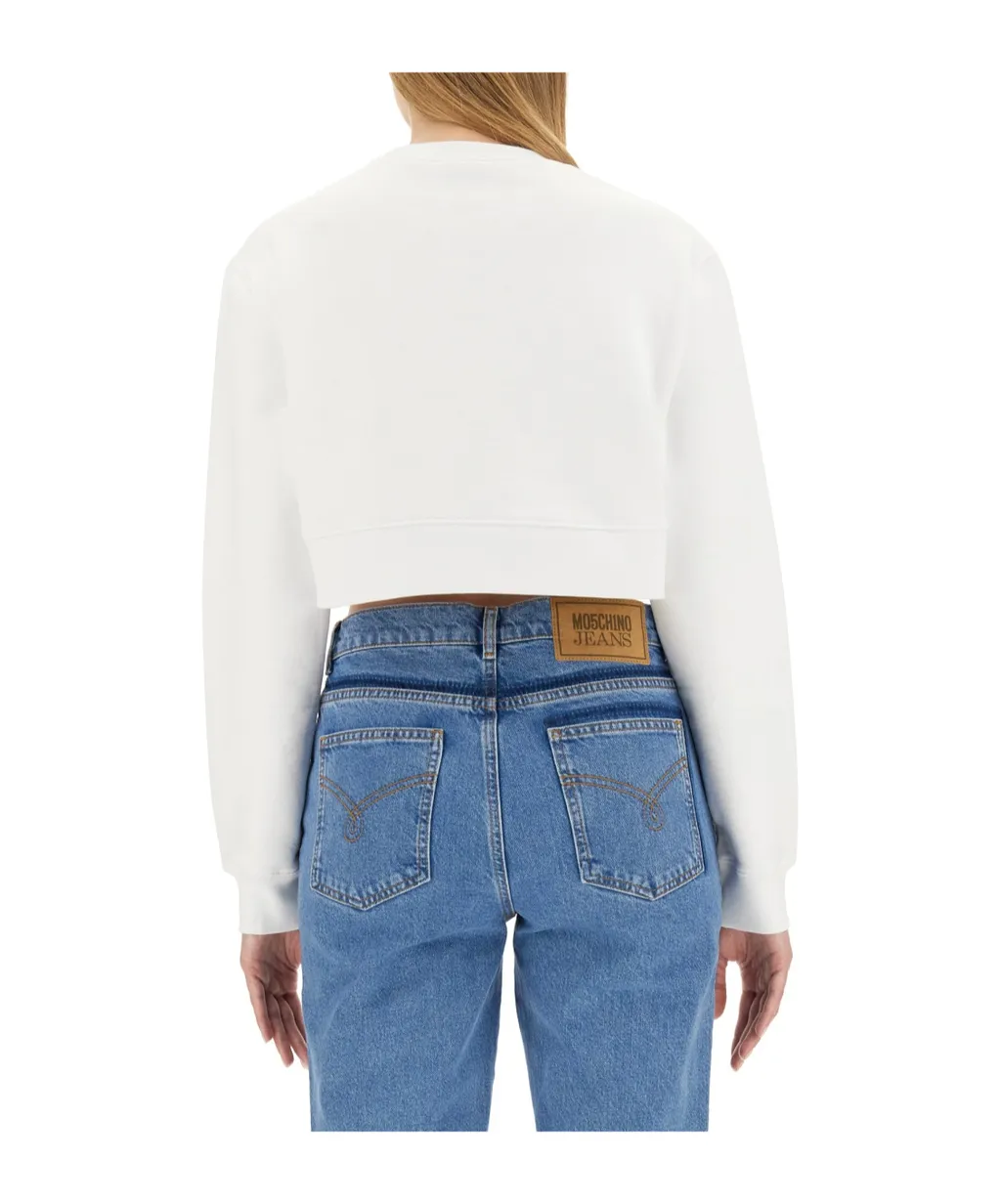 Printed Short Style Sweater