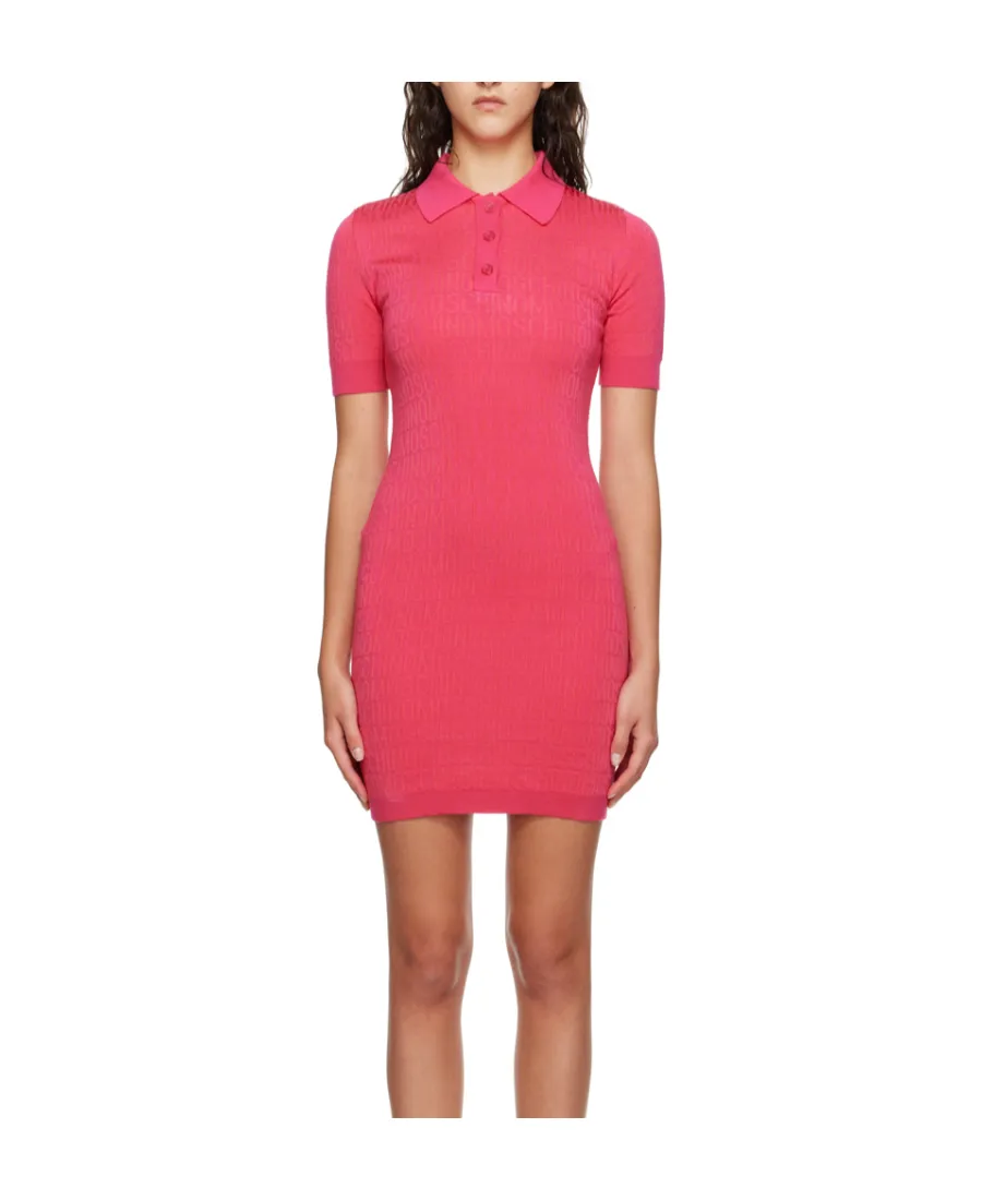 Button Short Sleeve Dress