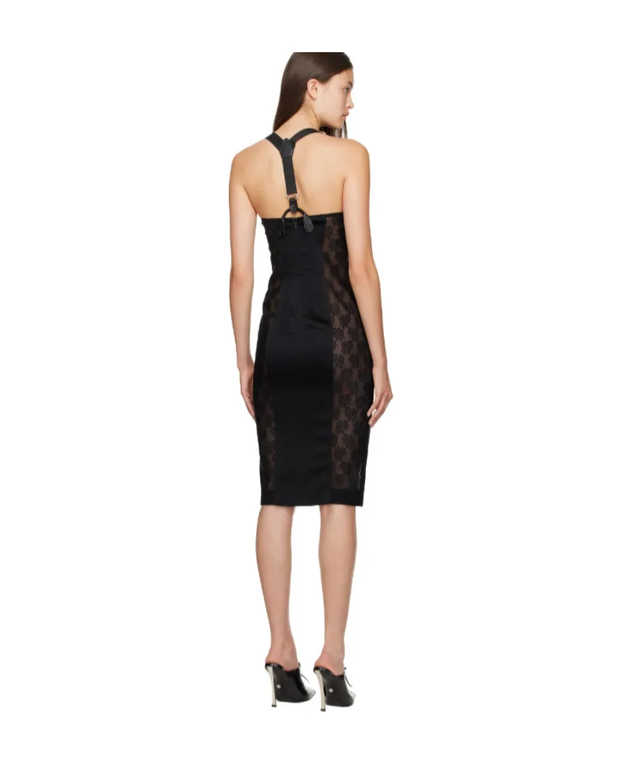 Flower Medium Length Dress