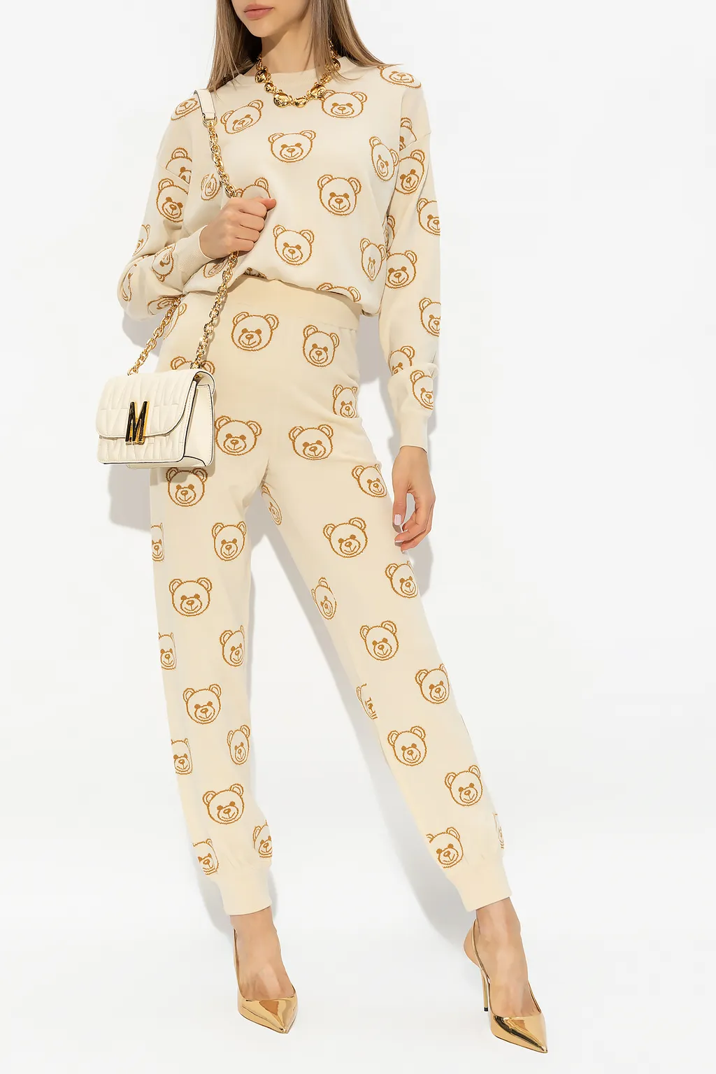 Teddy Bear Pattern Sweatpants