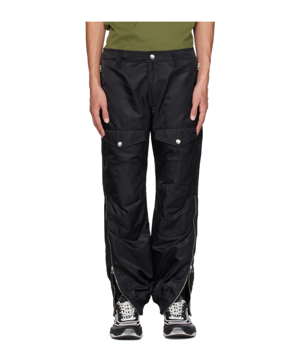 Zipper Cargo Pants