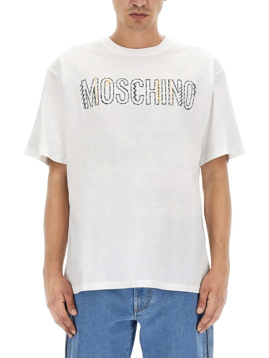 Logo Printed Crewneck T-Shirt