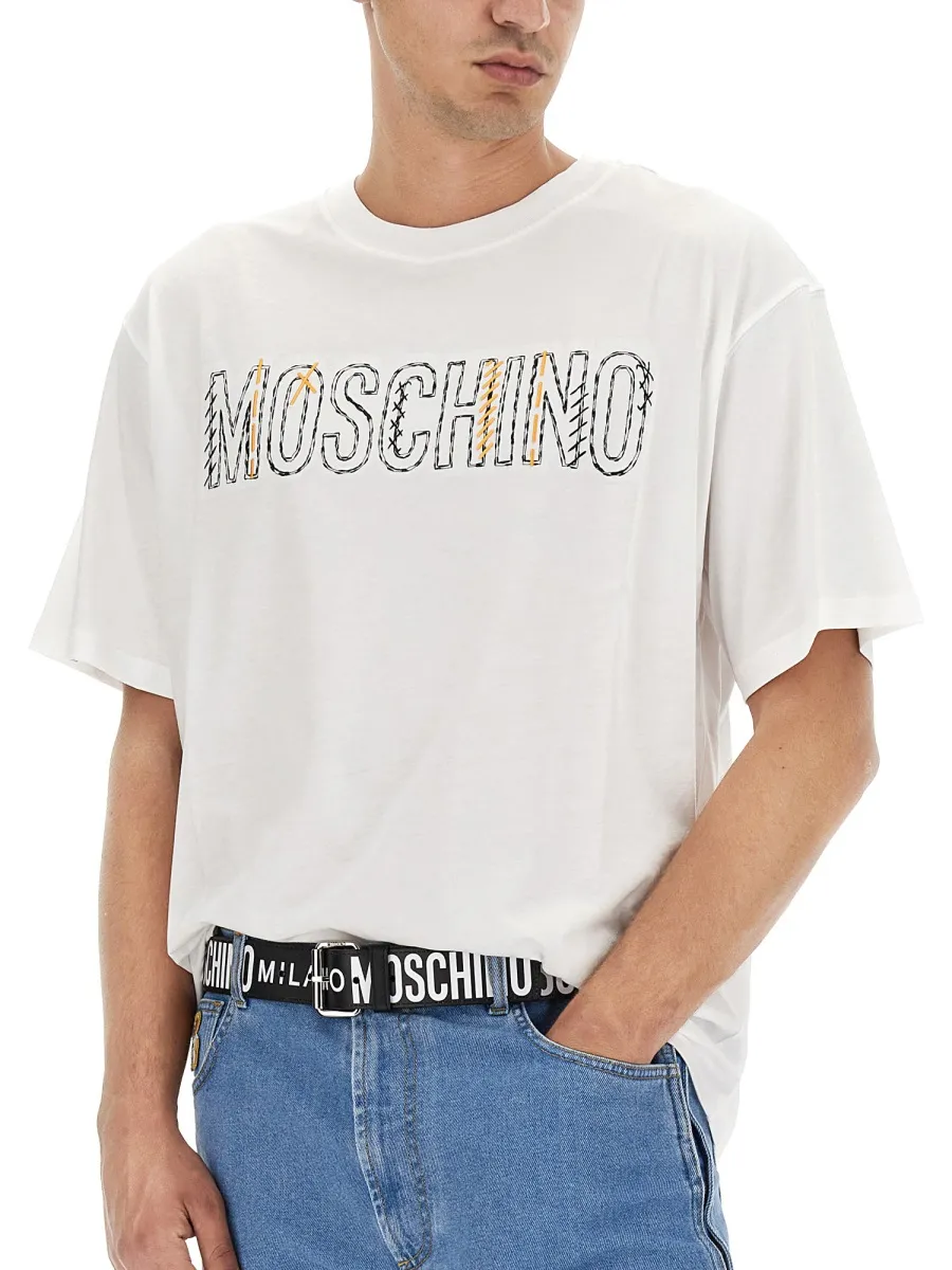 Logo Printed Crewneck T-Shirt