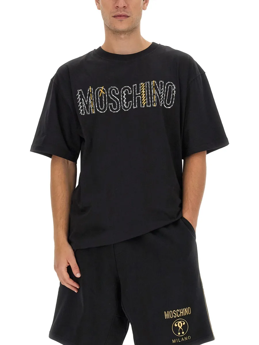 Logo-Patch Jersey T-Shirt