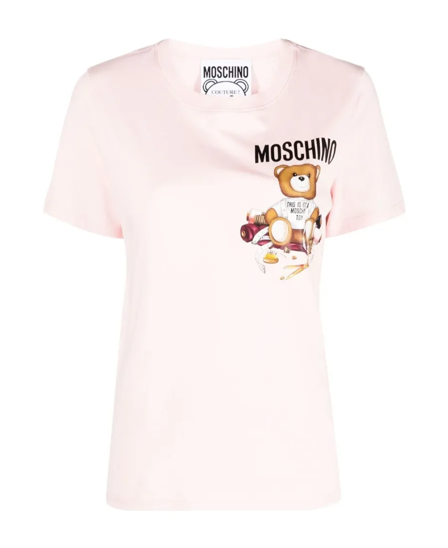 Teddy Bear Print T-Shirt