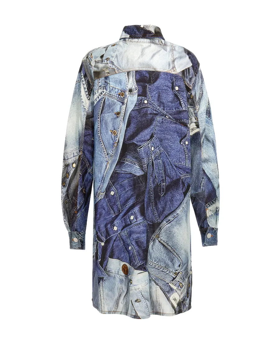 Graphic-Print Long-Sleeve Shirt