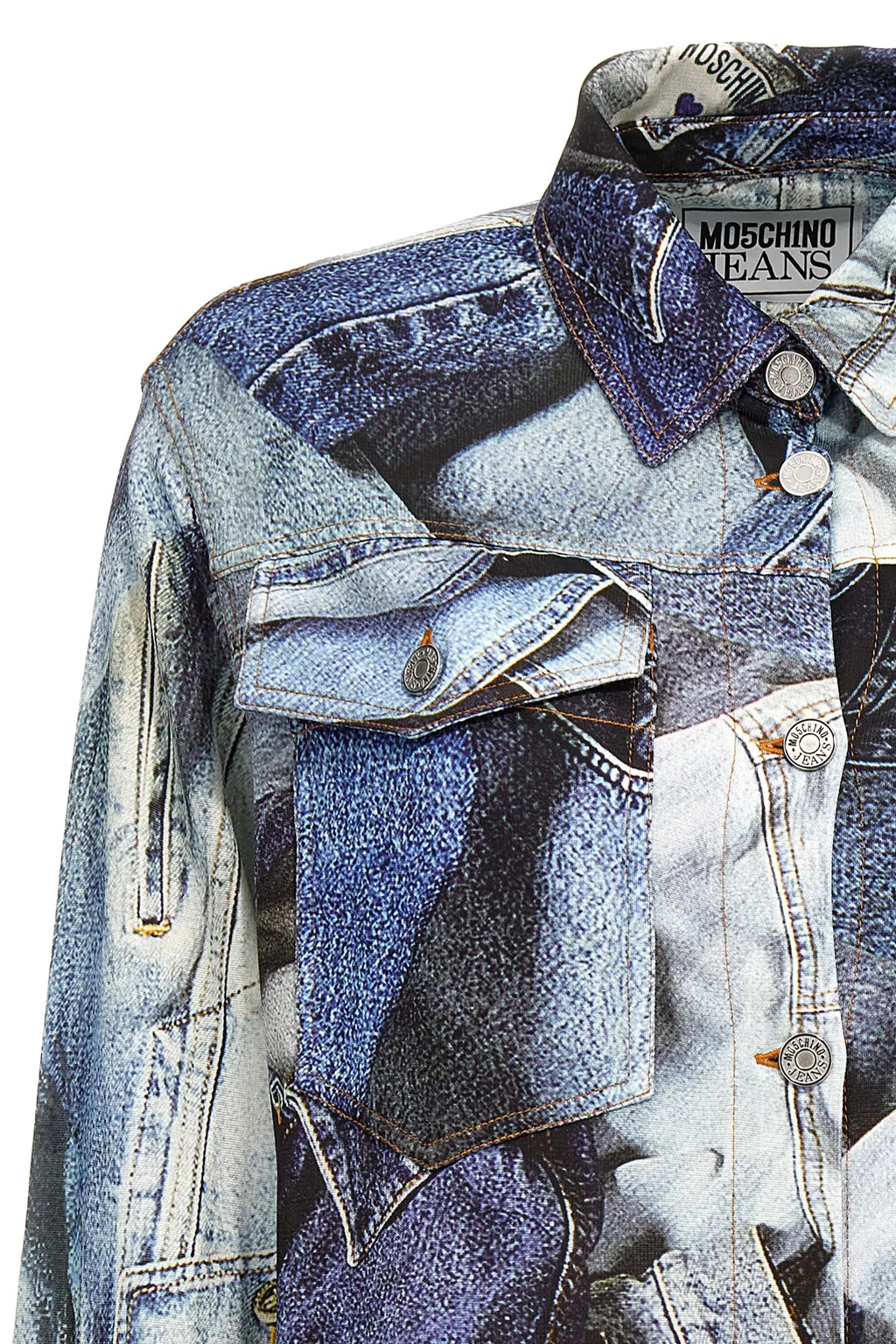 Graphic-Print Long-Sleeve Shirt