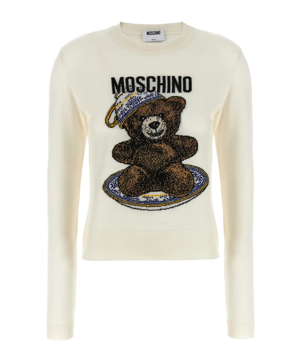 Logo Detailed Crewneck Sweater