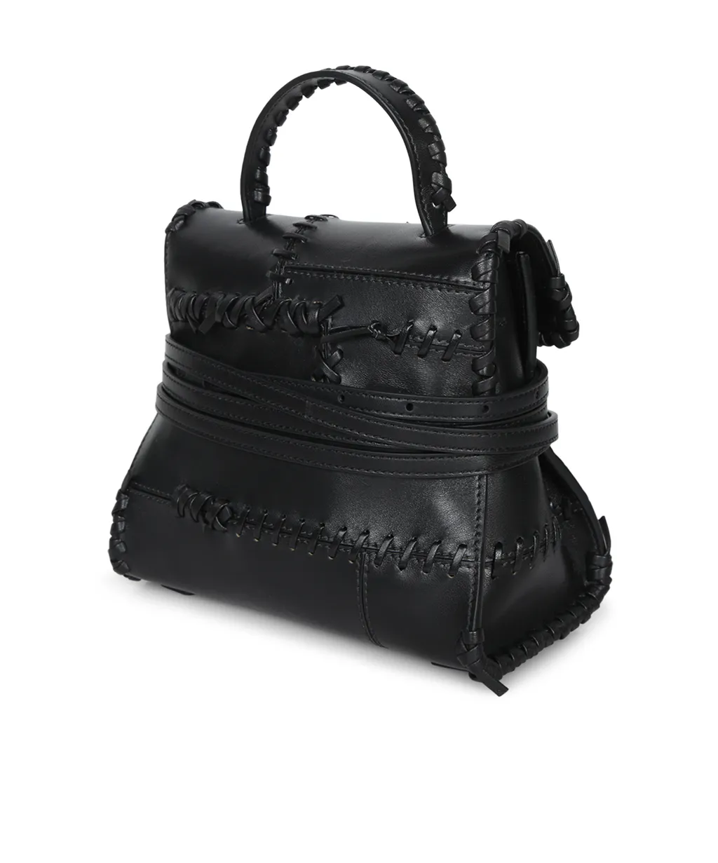 Woven Detail Shoulder Bag