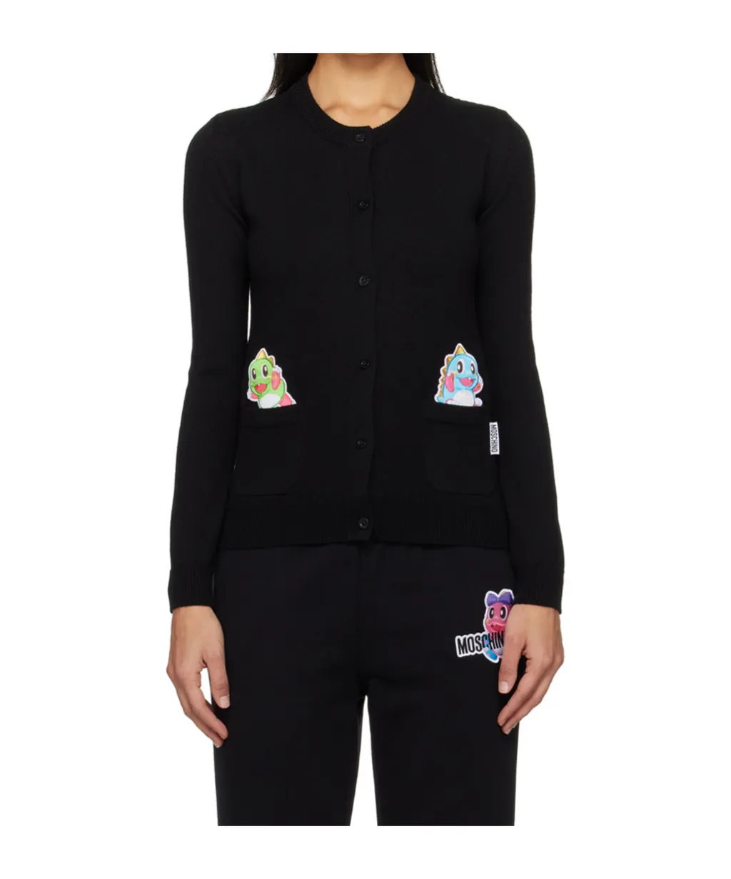 Cardigan With Patches