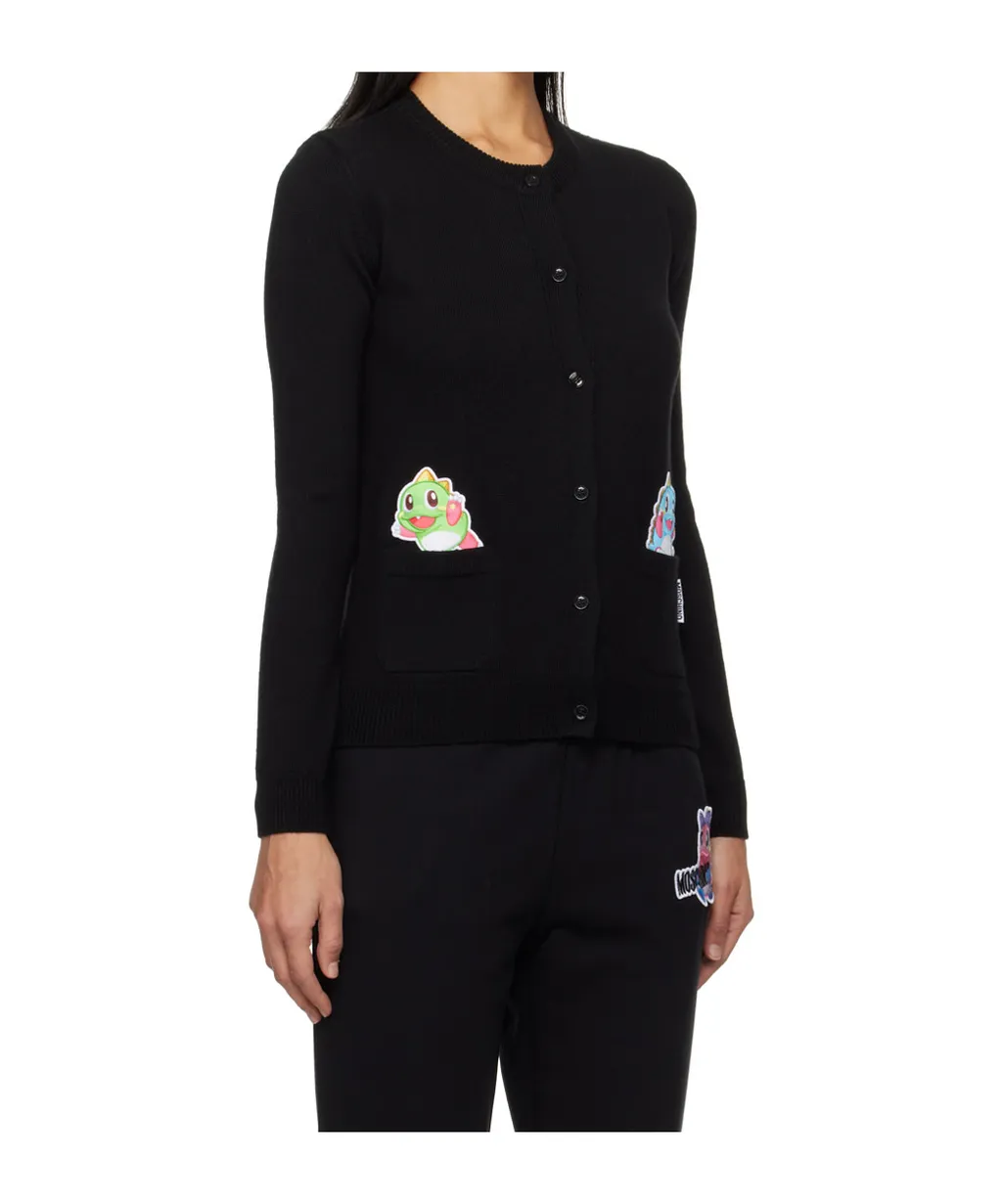 Cardigan With Patches
