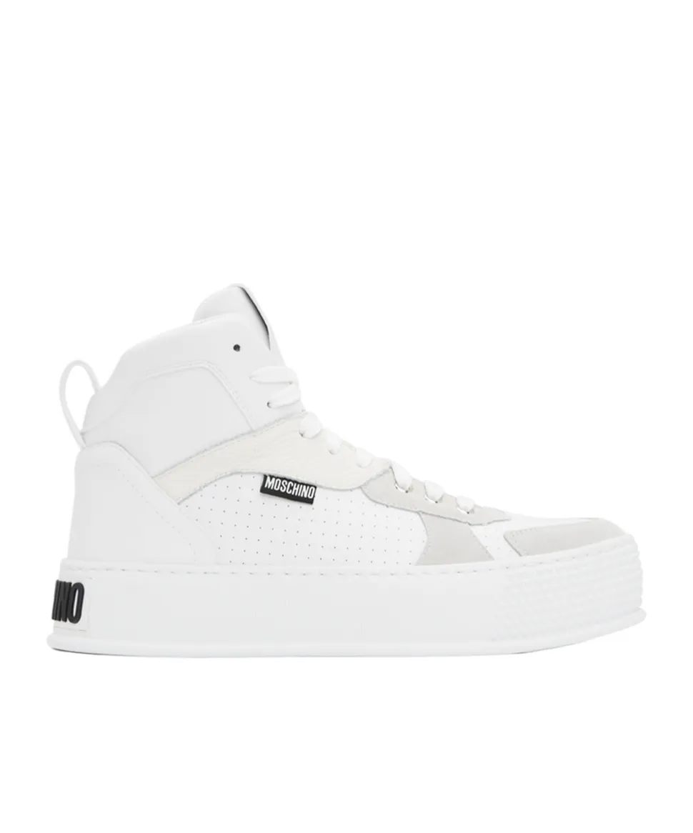 Bumps & Stripes High-Top Sneakers