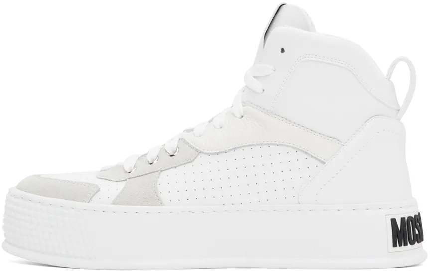 Bumps & Stripes High-Top Sneakers