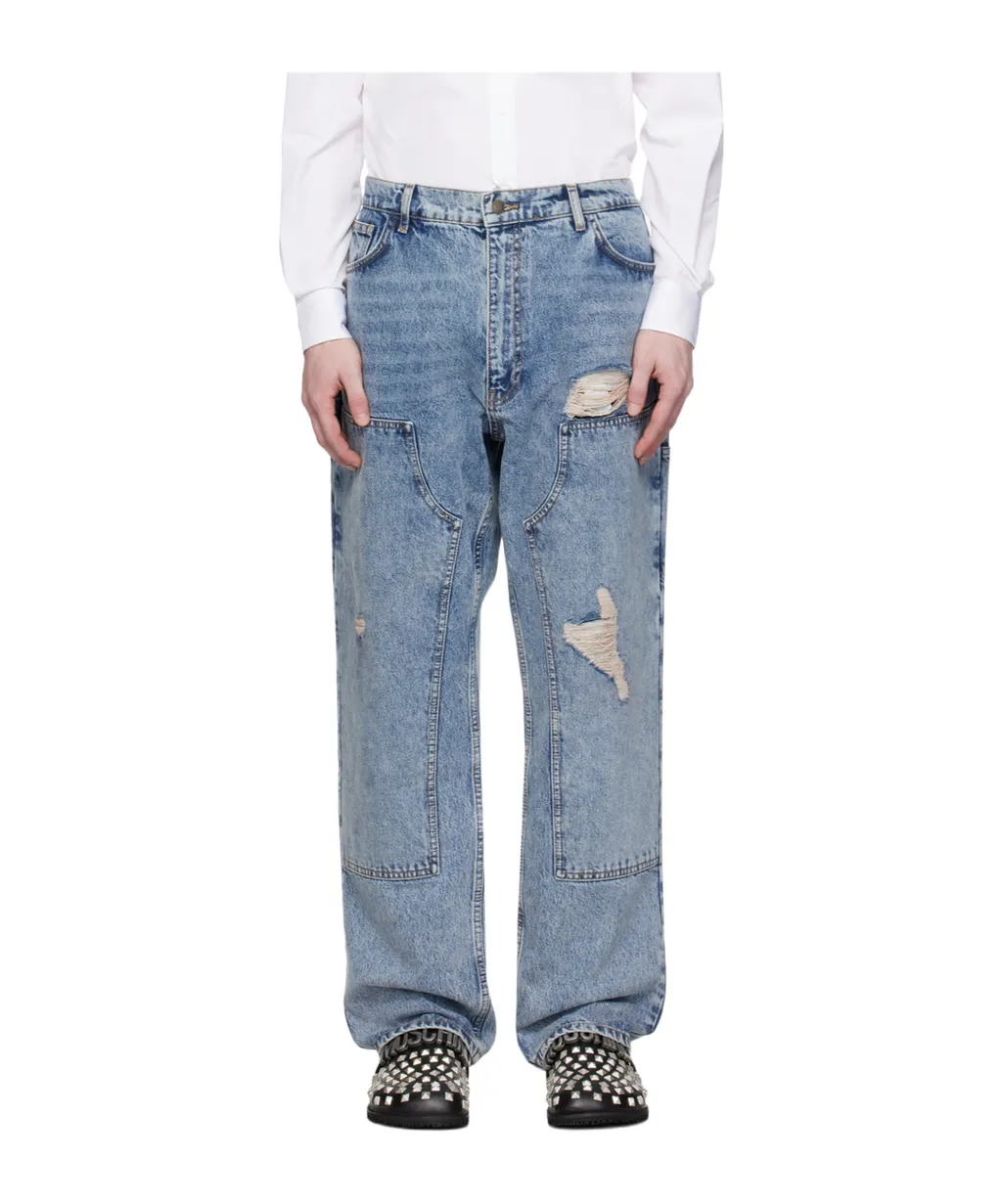 Distressed Carpenter Jeans