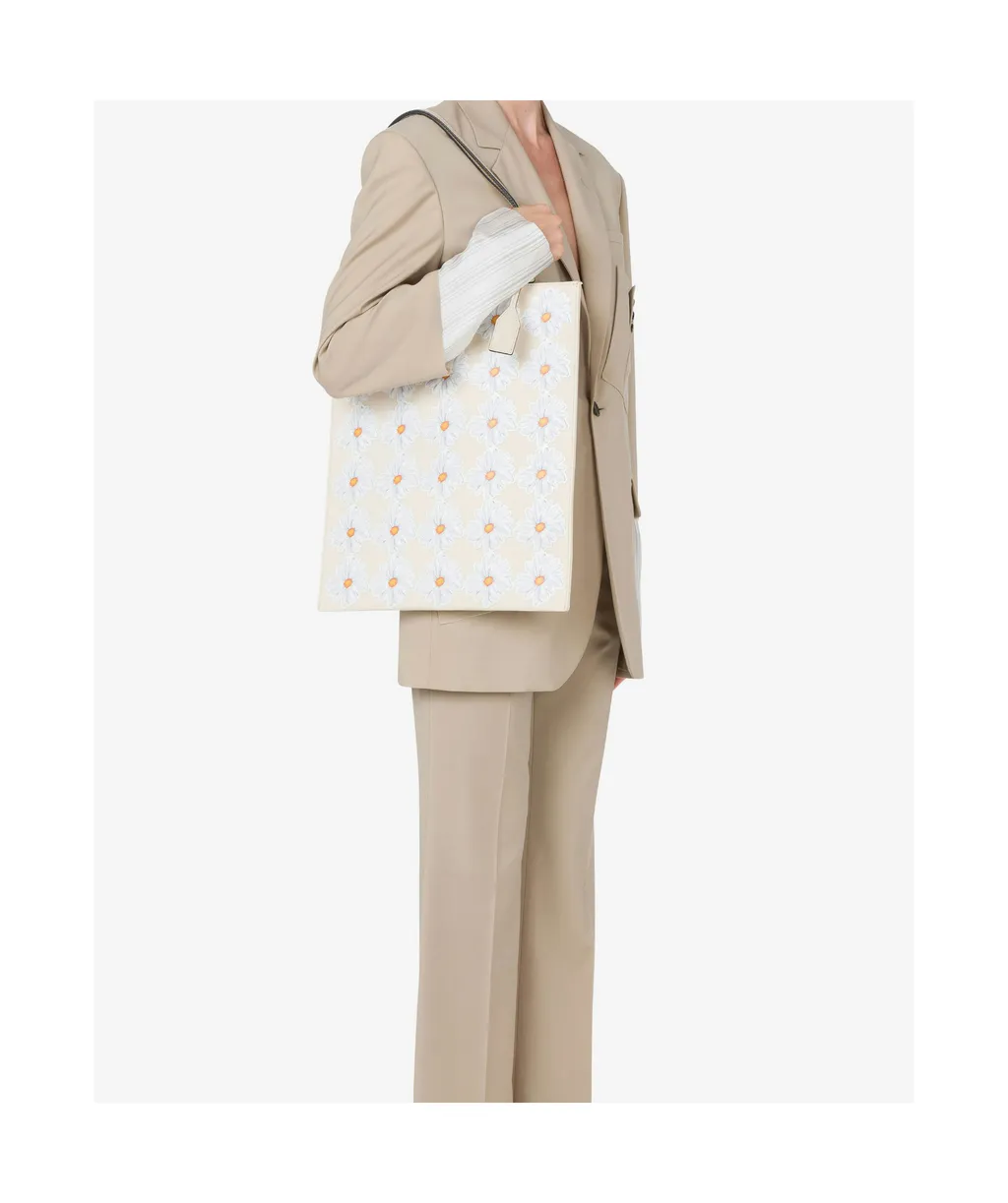 Floral Patch Tote Bag