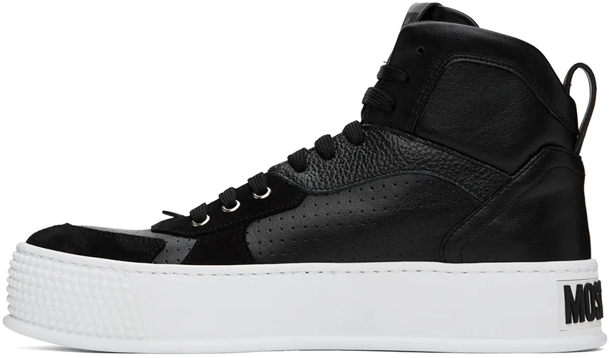 Bumps & Stripes High-Top Sneakers