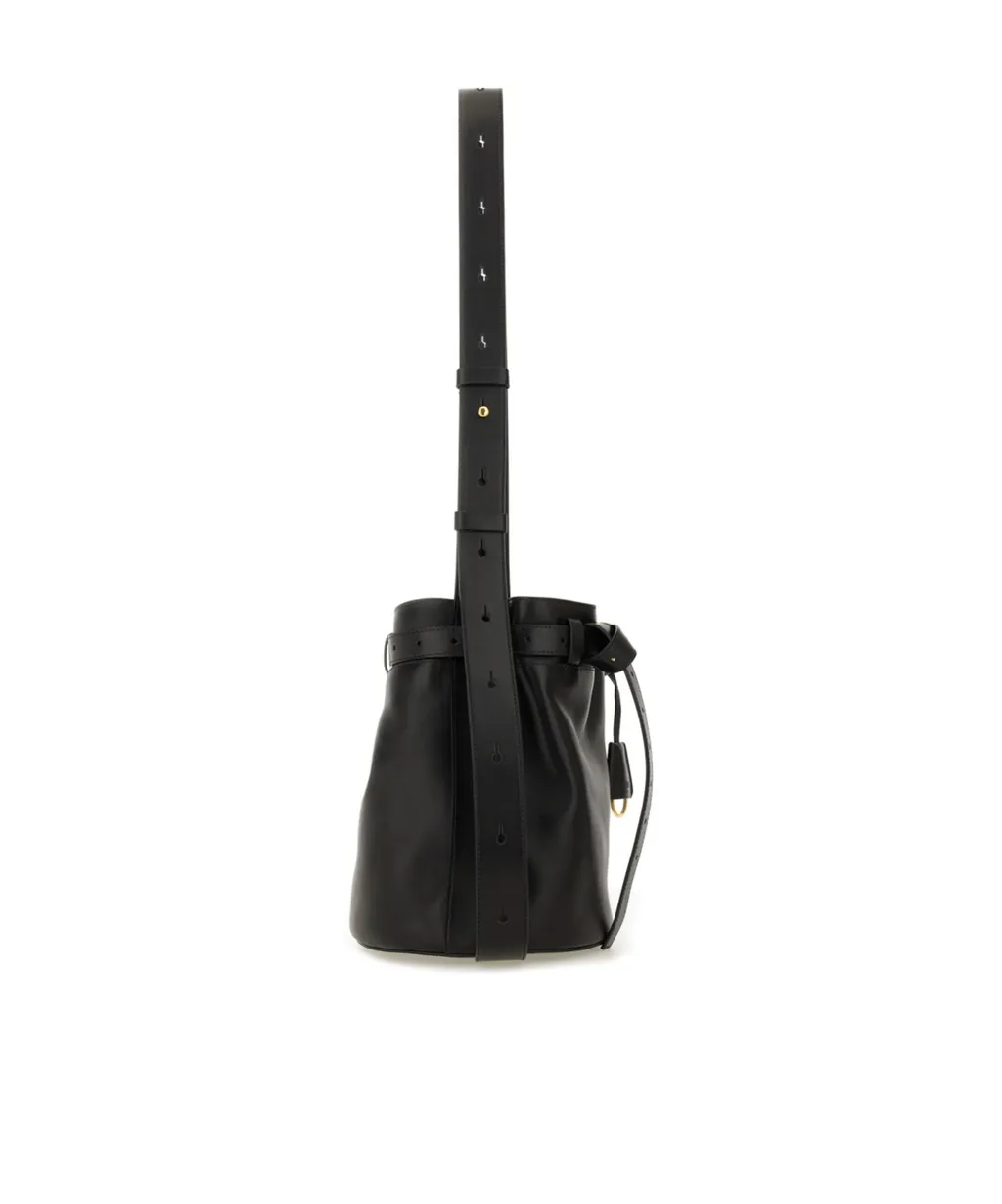 Buckled Shoulder Bag