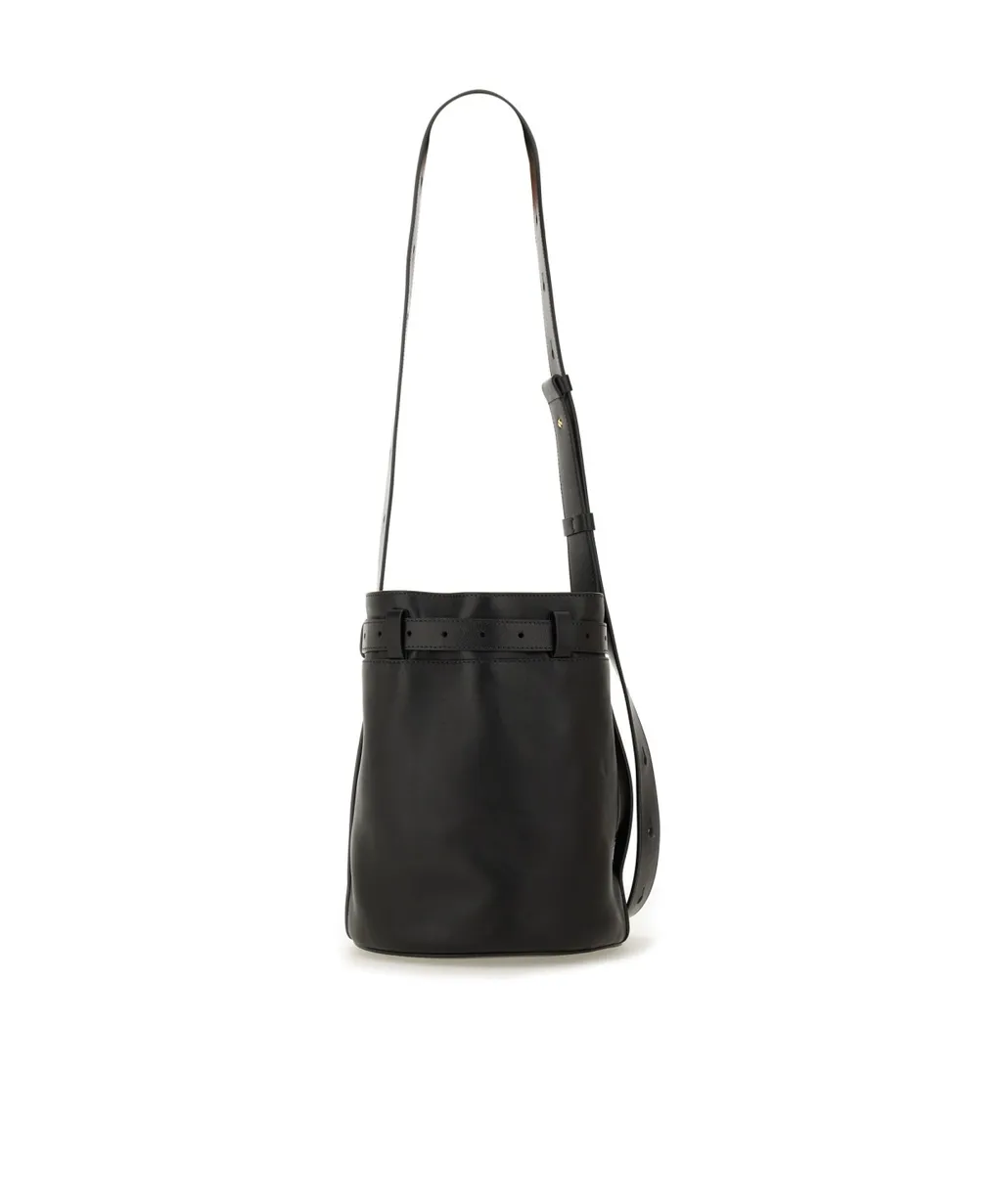 Buckled Shoulder Bag