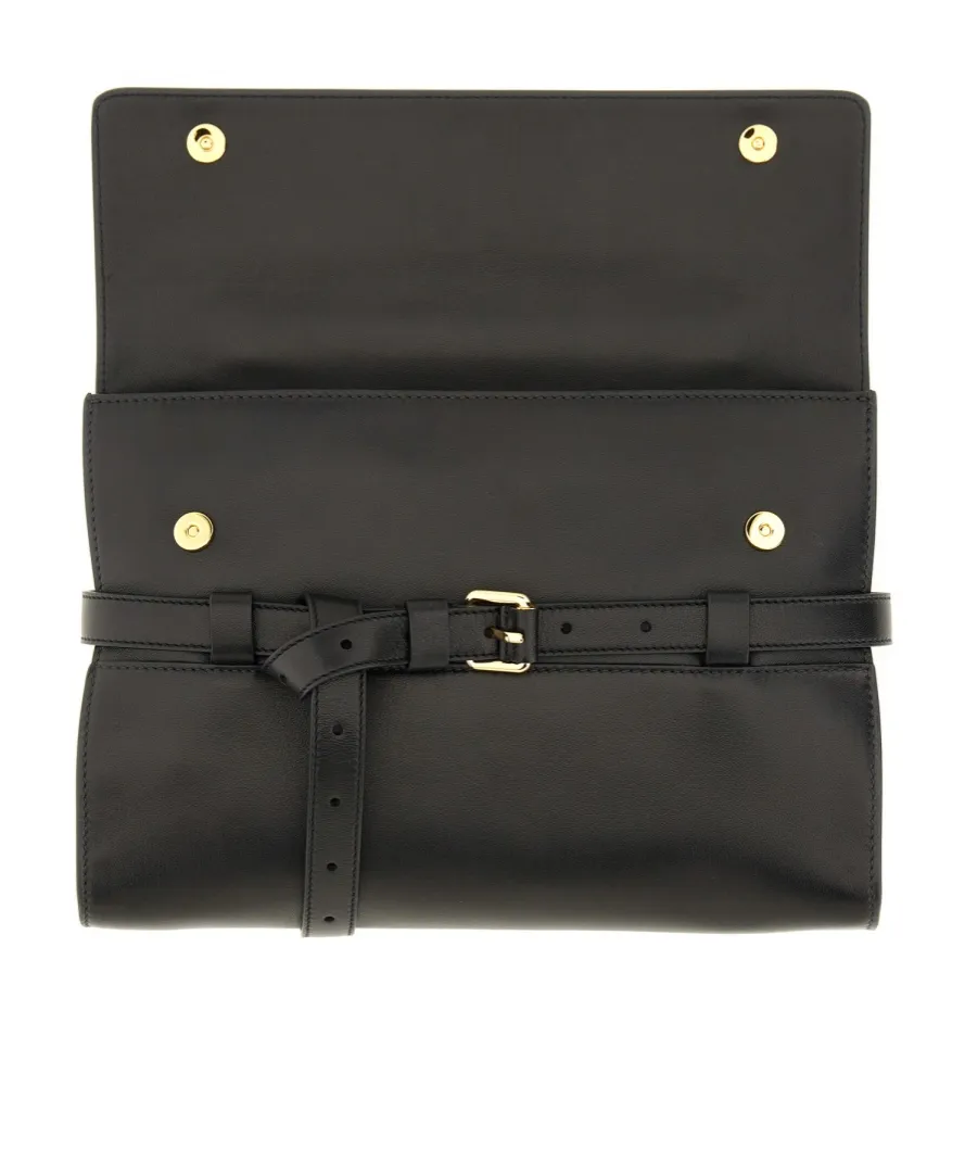 Buckled Clutch Bag
