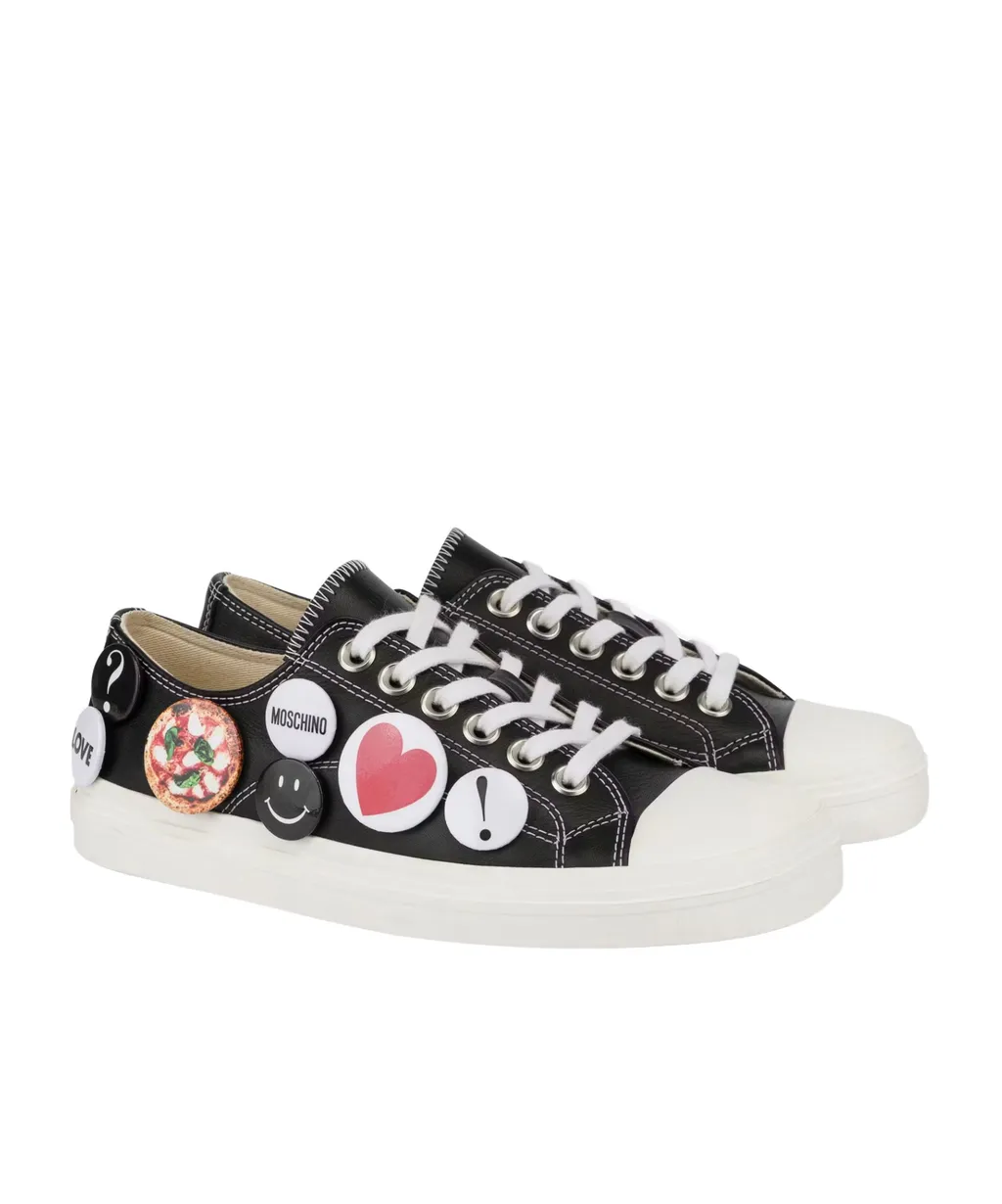 Pins Embellished Sneakers
