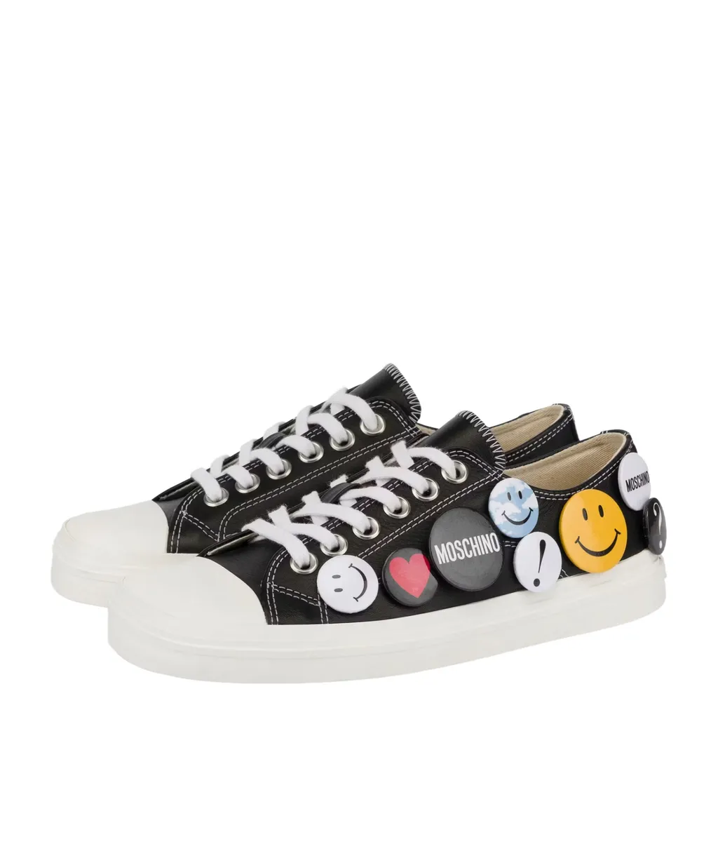 Pins Embellished Sneakers